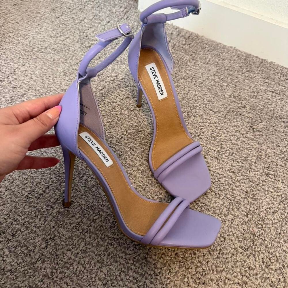 Steve madden purple heels heels